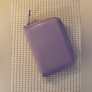 NWOT Calpak Terra Zip Passport Wallet in Amethyst